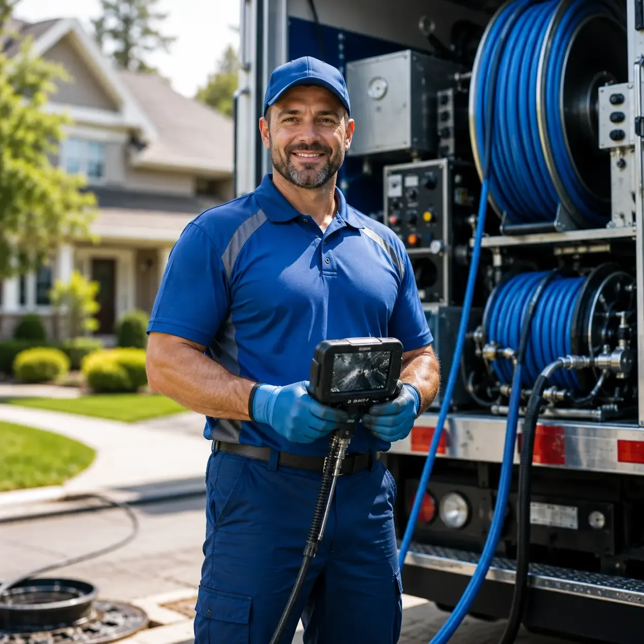 Local outdoor drain cleaning specialists in Bartlett, TX